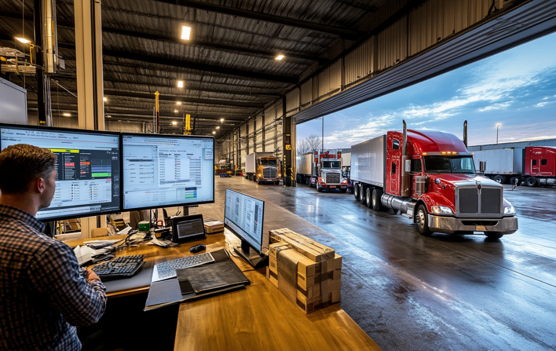 how does a freight brokerage work